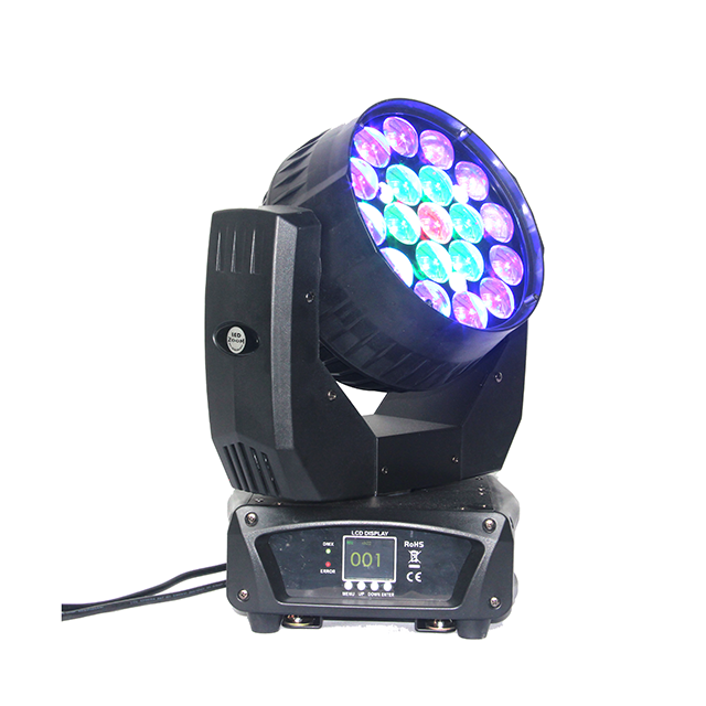 19 × 15 W LED Zoom Moving Head Wash Light
